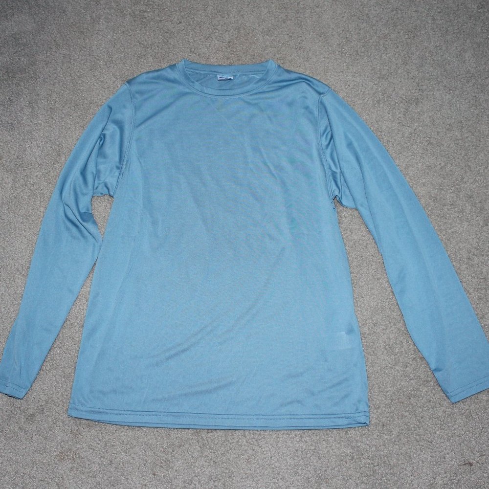 Vapor Men's Sz S Blue Long sleeve Active Shirt NEW